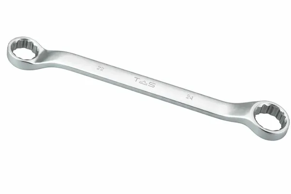 двусторонний матовый накидной ключ