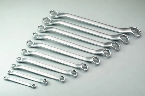 двусторонний матовый накидной ключ