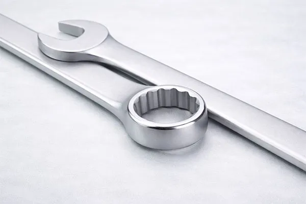 Комбинированный гаечный ключ с пескоструйной обработкой