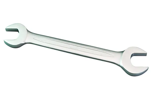 Двусторонний рожковый гаечный ключ с пескоструйной обработкой